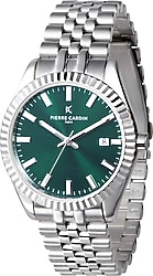 Pierre Cardin COP.0002 Gümüş-Yeşil Erkek Kol Saati