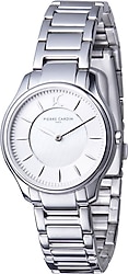 Pierre Cardin CRV.0005 Gümüş-Beyaz Kadın Kol Saati