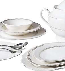 Pierre Cardin Lindia 60 Parça 12 Kişilik Yemek Takımı
