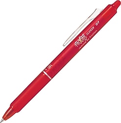 Pilot Frixion Clicker 0.7 mm Kırmızı Roller Kalem