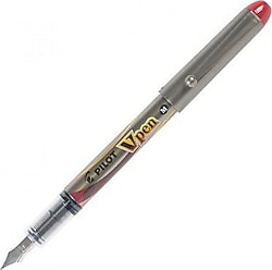 Pilot V-Pen Silver Kırmızı Dolma Kalem