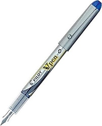 Pilot V-Pen Silver Mavi Dolma Kalem