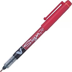 Pilot V-Signpen 2.0 mm Kırmızı İmza Kalemi