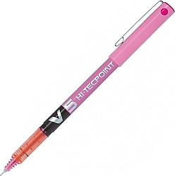 Pilot V5 Hi-Tecpoint Pembe Roller Kalem