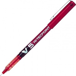 Pilot V5 Hi-Tecpoint Kırmızı Roller Kalem