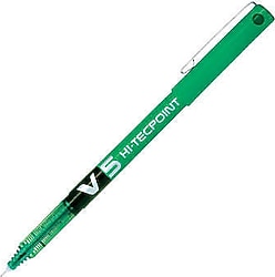 Pilot V5 Hi-Tecpoint Yeşil Roller Kalem
