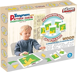 Pilsan 02-015 Desen Kartlı Tangram