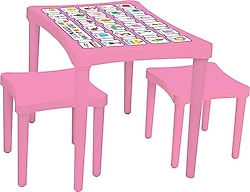 Pilsan 03-493 Story Pembe İki Tabureli Masa