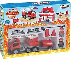 Pilsan Double Blocks İtfaiye Seti 03-610