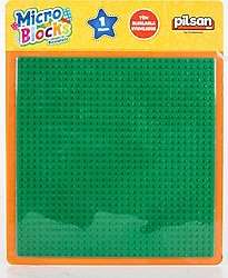 Pilsan 03-627 Micro Blok Yeşil Oyun Tablası