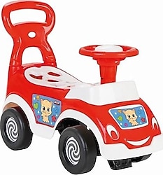 Pilsan 07-828 Smart Baby Bultaklı Kırmızı İlk Arabam
