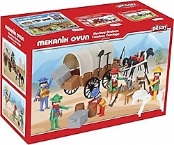 Pilsan Mini Mekanik Serisi: 3 Kovboy Arabası 04-003