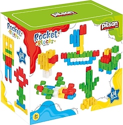 Pilsan Rocket Blocks 64 Parça 03-604