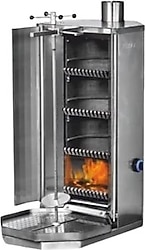 Pimak M077-K4 4 Radyanlı Kömürlü Döner Makinesi
