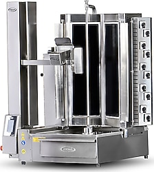 Pimak PDR150-E 5+5 Radyanlı Alttan Motorlu Elektrikli Döner Robotu