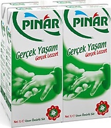 Pınar Tam Yağlı Süt 1 lt 4'lü