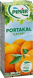 Pınar Portakal Suyu 200 ml