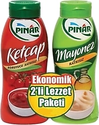 Pınar 420 gr Ketçap + 350 gr Mayonez