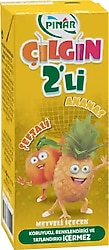 Pınar Çılgın İkili Şeftali & Ananas Meyve Suyu 200 ml