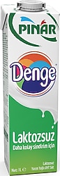 Pınar Denge Laktozsuz Süt 1 lt 24'lü