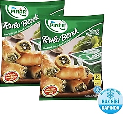 Pınar Labneli Ispanaklı Rulo Börek 500 gr 2'li