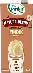 Pınar Nature Blend Fındık Sütü 1 lt 4'lü