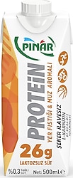 Pınar Protein Yer Fıstığı Muzlu Süt 500 ml 24'lü