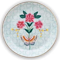 Pip Studio Blushing Birds Beyaz Çay Tabağı