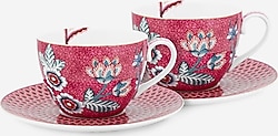 Pip Studio Flower Festival 280 ml 2 Kişilik Çay Fincan Takımı