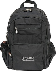 Pippa Ilus CNT8035-04 Siyah 4 Bölmeli Okul Sırt Çantası