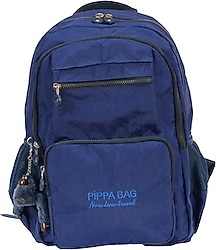 Pippa Ilus CNT8035-09 Mavi 4 Bölmeli Okul Sırt Çantası