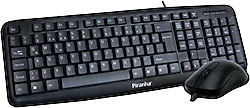 Piranha 2325 Kablolu Klavye Mouse Seti