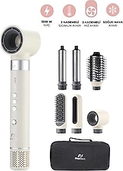 Pirantech Airbreeze KS-103 6in1 Saç Şekillendirme Seti