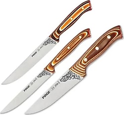 Pirge Elite 35127 3'lü Mutfak Bıçak Seti