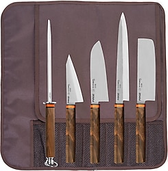 Pirge Titaneast Çantalı 5 Parça Bıçak Seti