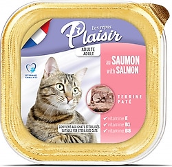 Plaisir Pate Somonlu 100 gr Yetişkin Kedi Yaş Maması