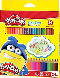 Play-Doh PLAY-KU003 24'lü Kuru Boya Seti