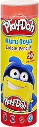 Play-Doh PLAY-KU019 Metal Tüp 36'lı Kuru Boya Seti