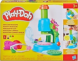 Play-Doh Işıklı Mikroskop Oyun Seti G0494