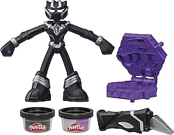Play-Doh Marvel Black Panther Figürü ve Oyun Hamuru Seti F9829-G0055