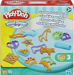 Play-Doh Renkli Kurabiyeler Oyun Seti A7656
