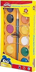 Play-Doh PLAY-SU007 Jumbo 12'li Sulu Boya