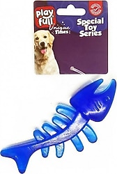 Playfull Pf-4032 13X5 cm Balık Kılçığı Şeklinde Plastik Köpek Oyuncağı
