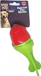 Playfull Pf-4017 13x5 cm Öten Balık Şeklinde Plastik Köpek Oyuncağı
