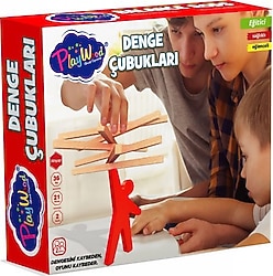 PlayWood Ahşap Denge Çubukları ONY-390