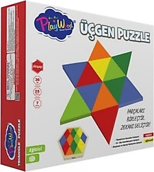 PlayWood Ahşap Üçgen Puzzle ONY-395