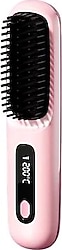Pluzz ZFW04 Şarjlı Mini Pembe Saç Düzleştirme Tarağı