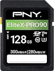 Pny EliteX PRO90 Class 10 UHS-II U3 V90 128 GB Hafıza Kartı