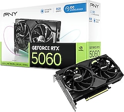 Pny RTX 4060 Verto VCG40608DFXPB1 128 Bit GDDR6 8 GB Ekran Kartı