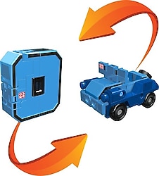 Pocket Morphers Dönüşebilen Numaralar No 0 Askeri Jip